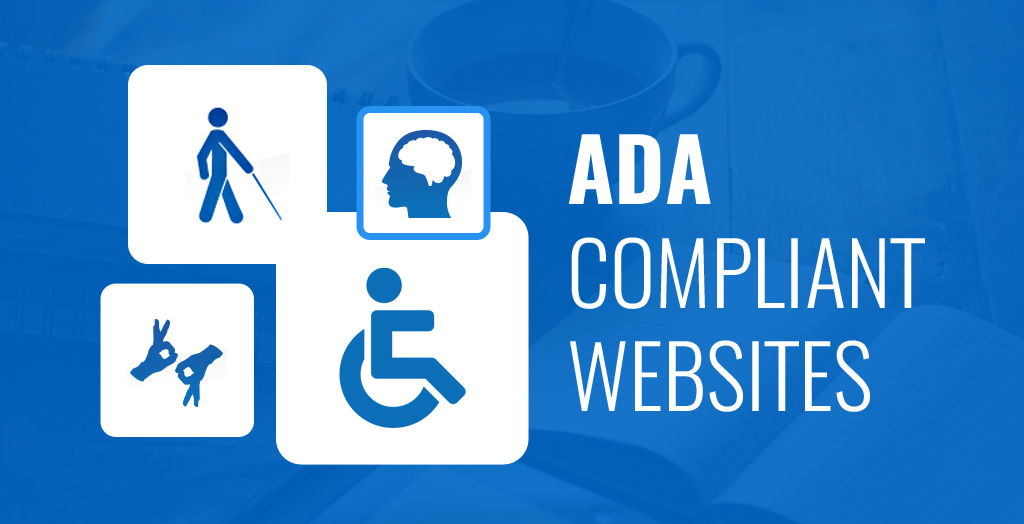 ADA Compliance symbols for compliant websites